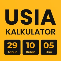 Kalkulator Umur & Pelacak Usia