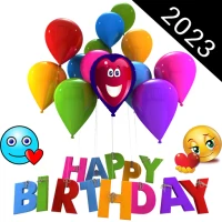Happy birthday stickers for WA