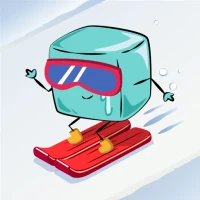 Ski Ski Ice Cube